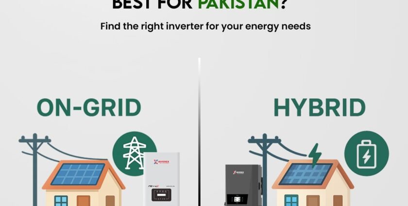 On-Grid vs. Hybrid Solar Inverters—Which One is Best for Pakistan?