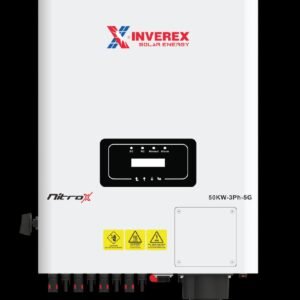 Inverex NitroX 50KW 3-Phase On-Grid Solar Inverter with Net Metering, available at wholesale prices from IMH Technologies Faisalabad