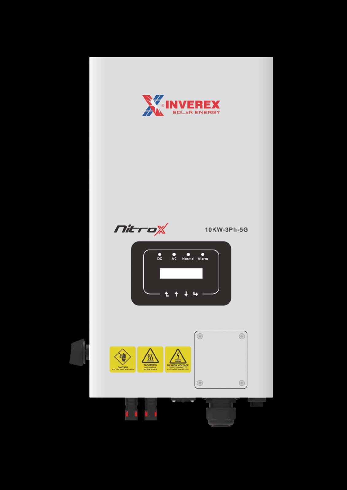 Inverex NitroX 10KW 3-Phase On-Grid Solar Inverter 5G Series with net metering support, available at wholesale price from IMH Technologies Faisalabad