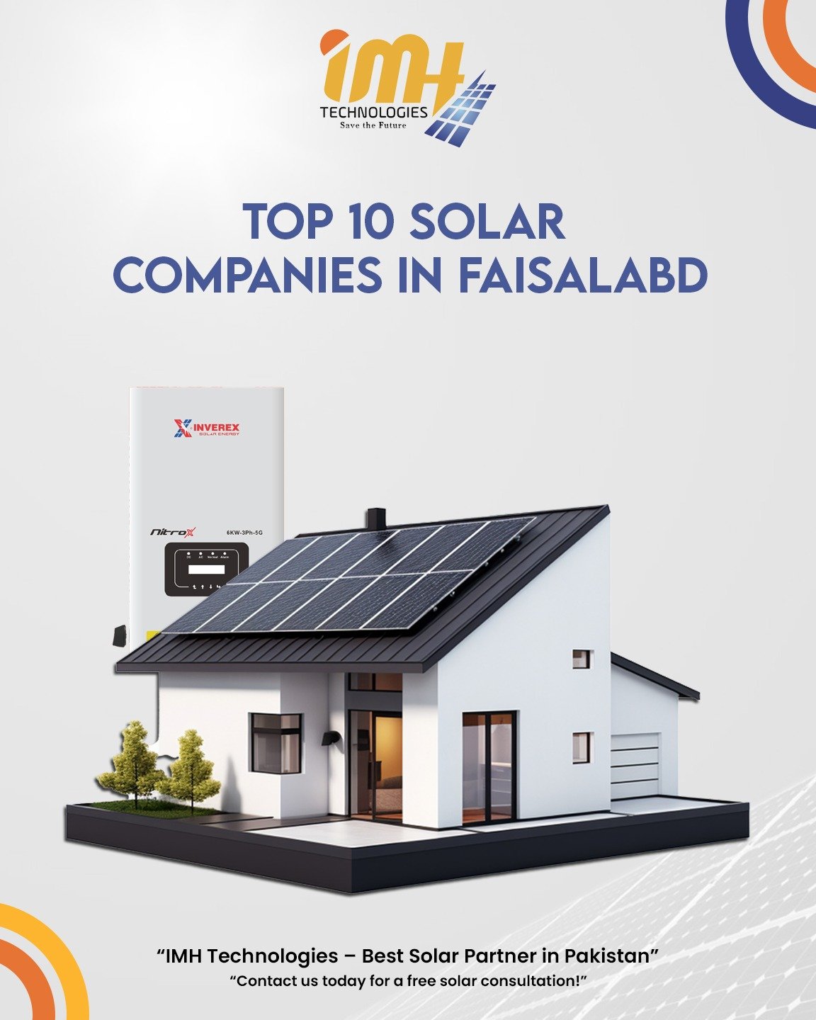 Top Solar Companies in Faisalabad – IMH Technologies Wholesale Dealer