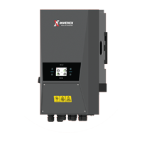 Inverex 8kW hybrid solar inverter for home and business use in Pakistan