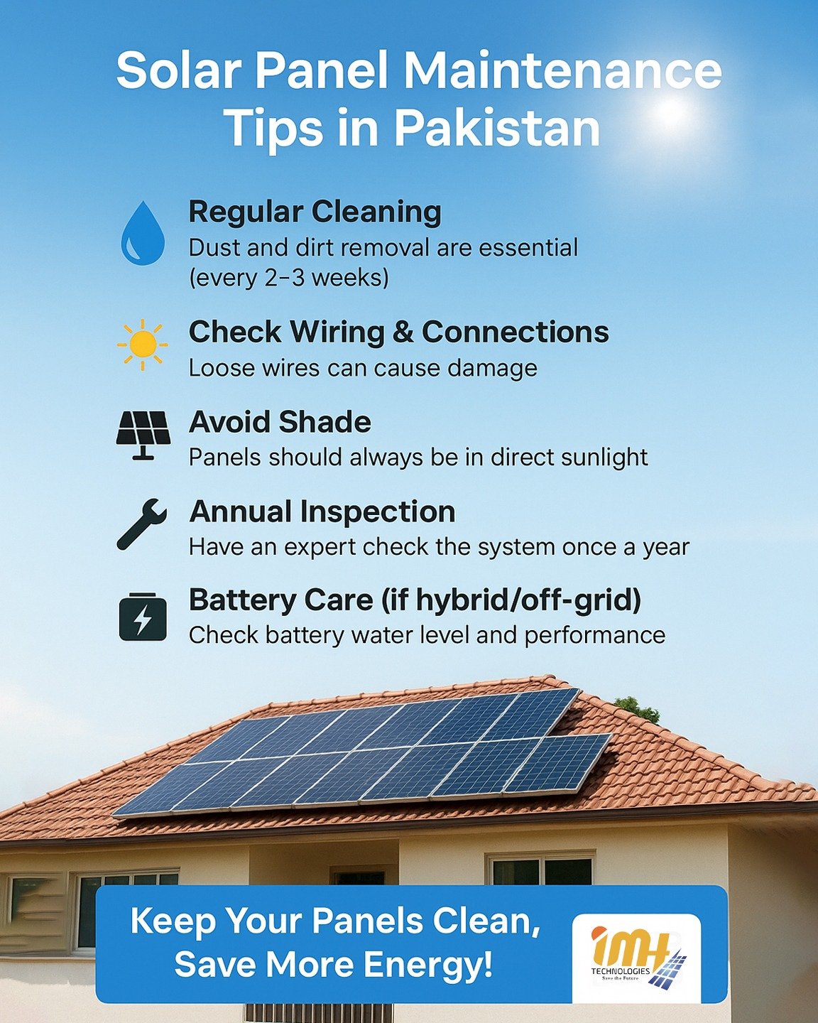 olar panel maintenance in Pakistan – cleaning dust from panels for maximum efficiency