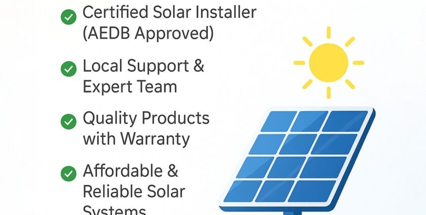 IMH Technologies logo with tagline “Trusted Power Partner” promoting reliable solar solutions in Pakistan