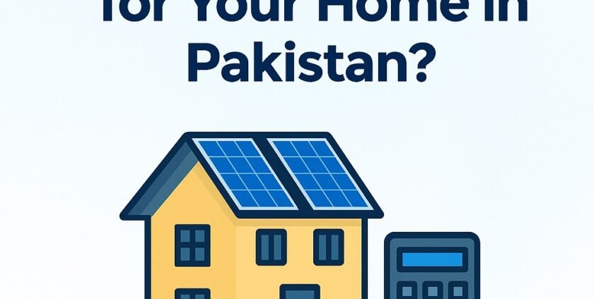 Solar panels for home in Pakistan – IMH Technologies rooftop installation