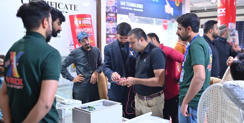 Participants attending the Inverex VFD training session at IMH Technologies